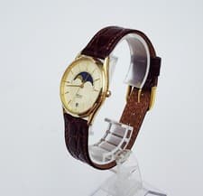 Men's JAPAN Vintage 1987 MOONPHASE Watch SEIKO 7434-7008. Midsize