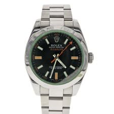 Rolex Milgauss 116400GV 40mm Stainless Steel Black Dial Automatic Box #KN083