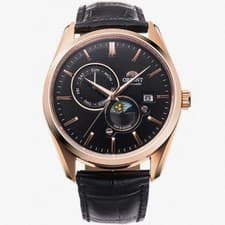 Orient RN AK0304B Automatic Watch Timepiece Rose Gold Black Dial Elegant