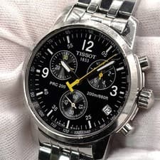 Tissot PRC200 Quartz 200m Stainless Steel Sports Watch Used