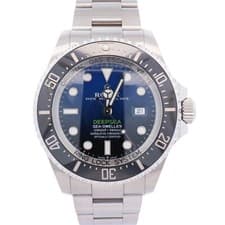 Rolex Sea-Dweller 44mm Blue/Black Dial Watch Ref# 126660