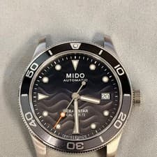 Mido Ocean Star 39 Black Gray Luxury Watch