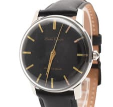 Seiko Crown J15011 Vintage Stainless Steel 21 Jewels Manual Winding Mens Watch