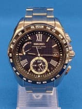 Seiko 8B54-0Ae0 Brights Date Solar Radio