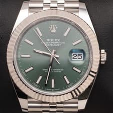Rolex Datejust 126334 Watch 41mm Mint Green Dial | 2026 Brand New | BOX & PAPER