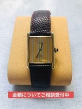 Cartier Must de Cartier Tank Ladies Vintage Manual Watch Rare Face 1970s
