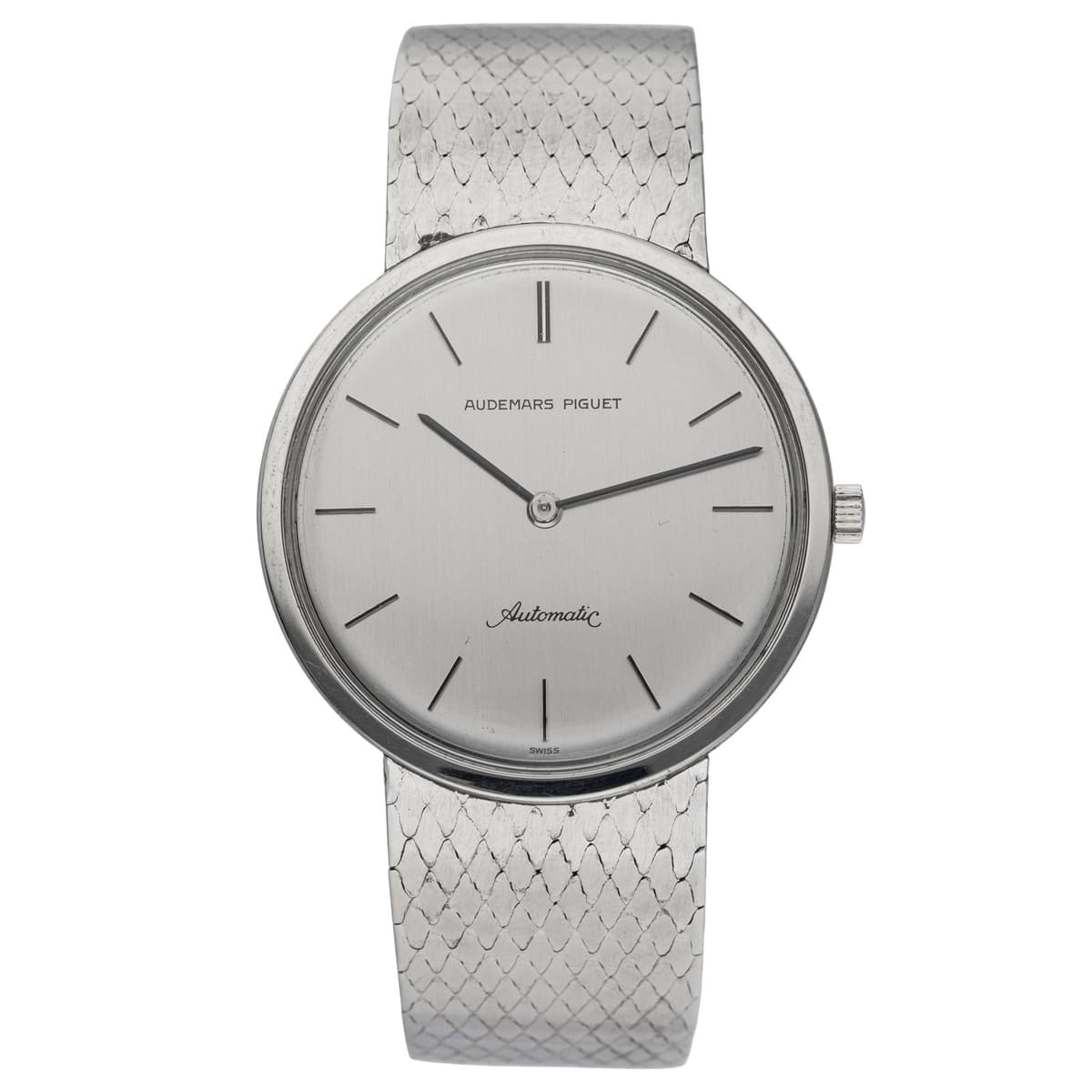 Audemars Piguet Ultra Thin Vintage Stainless Steel Mens Watch