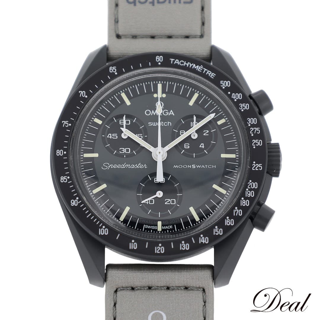 Omega x Swatch MoonSwatch Mercury Mission Quartz Men's Watch From Japan