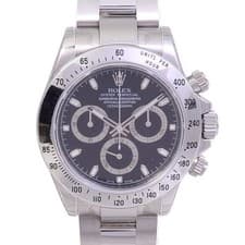 ROLEX Daytona 116520 Automatic Watch Stainless Steel Black