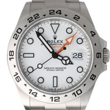 2023 Rolex 226570 Explorer II 'Polar' 42mm GMT Steel White Dial Automatic Watch