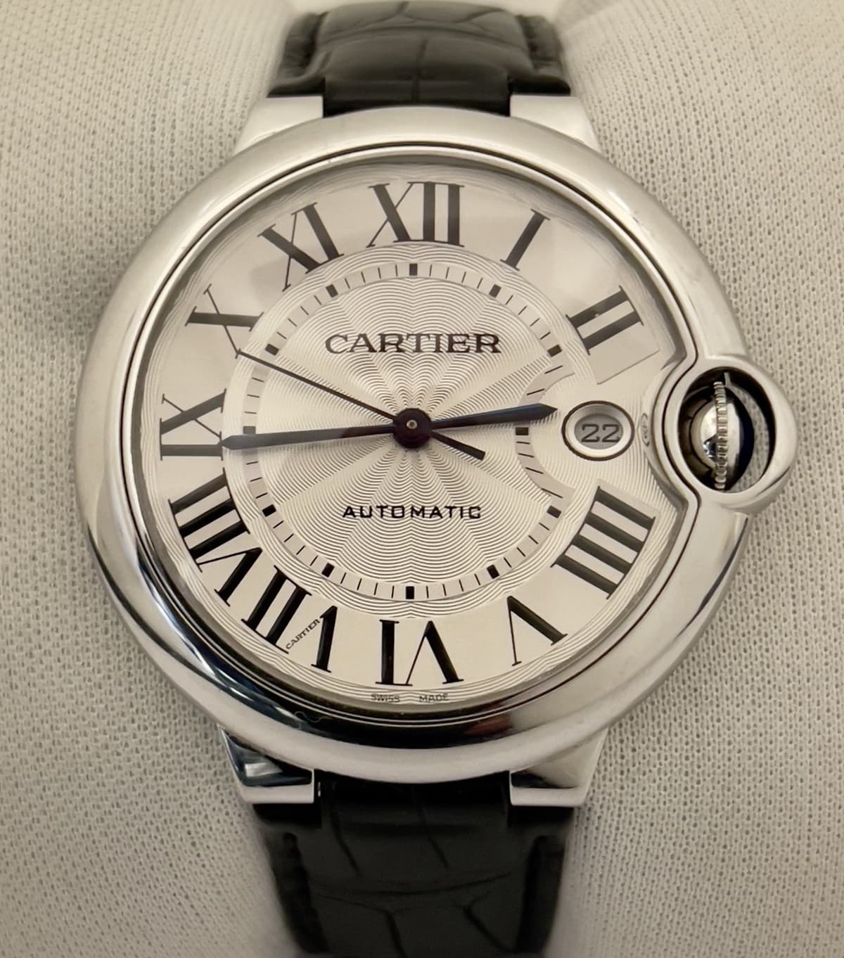 Cartier Ballon Bleu de Cartier 40mm Silver Dial Auto Calibre 1847 MC Mens Watch