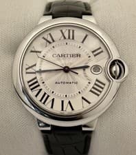 Cartier Ballon Bleu de Cartier 40mm Silver Dial Auto Calibre 1847 MC Mens Watch
