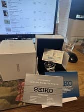 Seiko Stargate Men's Black Watch - SRP495K1