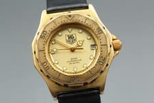 [Exc+5] TAG Heuer Professional 3000 934.413 Gold  Quartz Men’s Watch