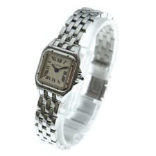 Cartier Panthere de Mini White dial Stainless Quartz SS QZ WSPN0019 Watch Used 6