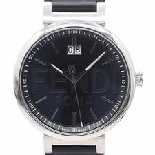 Fendi 002-105-363 Men's Quartz Working Dress Watch Authentic Collectible
