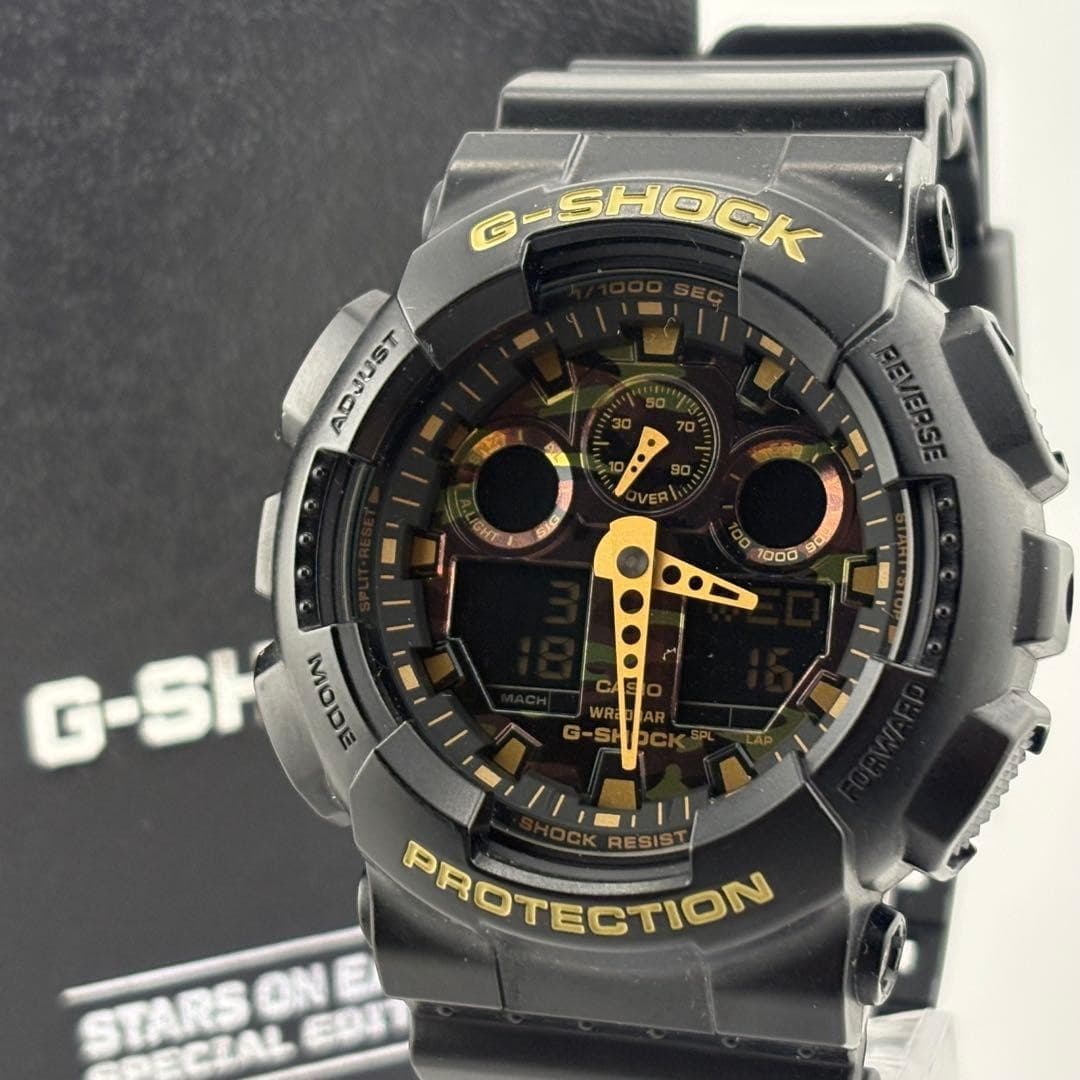 Casio G-Shock GA-100CF Ohka Stars Earth Limited New Unused Boxed