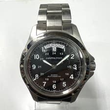Hamilton Khaki King Day Date Automatic Watch 7.48in Wrist