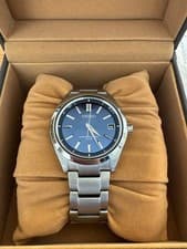 Seiko Brightz SAGZ081 Solar Radio Wave Titanium Blue Dial Mint Condition