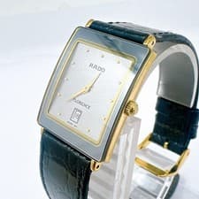 Working RADO Florence Quartz Watch Date, Strap,