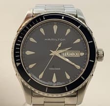 HAMILTON H375510 Jazzmaster Quartz Watch Navy JP