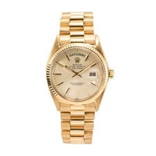 Rolex Day-Date President 36MM 1803 Pie Pan Dial 18K Yellow Gold Watch