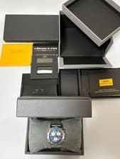 Breitling Colt Chronograph A73387 Blue Dial 300M Quartz Watch with Box