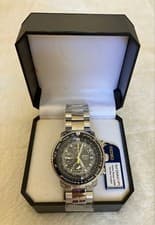 Seiko SNA411P1 Flightmaster Chronograph 200m Quartz Pilot Watch New Rare