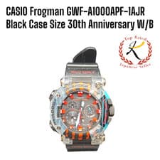 【US/DDP】　CASIO Frogman GWF-A1000APF-1AJR Black Case Size 30th Anniversary W/B NM