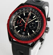 BREITLING Watch M14360 CHRONO-MATIC 49 BLACKSTEEL special edition NEW W/ PAPERS!