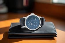 Glashutte Original PanoReserve SS Radiant Blue Dial