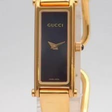Gucci Women's 1500L Gold-Black Luxury Quartz Watch