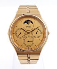 Seiko Moonphase Men's watch 7F39-8020