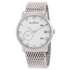 Blancpain Villeret GMT Annual Calendar Automatic White Dial Men's Watch