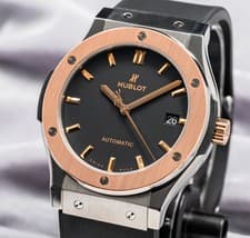 Hublot Classic Fusion Titanium King Gold 45mm $13K MSRP Deploy 511.NO.1181.RX