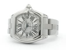 Cartier Roadster GMT XL Silver Dial Stainless Steel Automatic W62032X6 2722