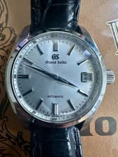 Grand Seiko SBGR251, Black Alligator Leather & Steel Bands w/ Box