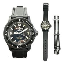 [Blancpain x Swatch] Ocean of Storms SO35B400 Black [USED] with BOX