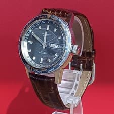 Caravelle Worldtimer GMT Automatic Watch Belt External Used