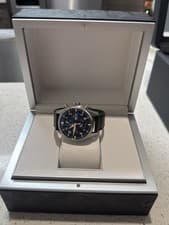 IWC Pilot's Watch Blue Men's Watch 377714 Box and Papers 43MM