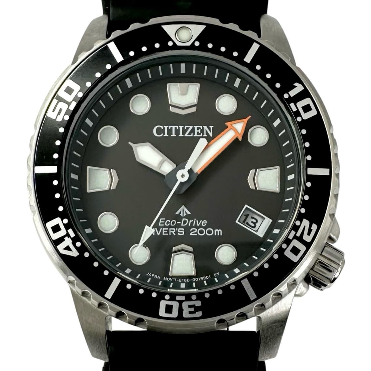 CITIZEN Promaster Marine E168-0029J01 Watches black quartz blackDial mens【...