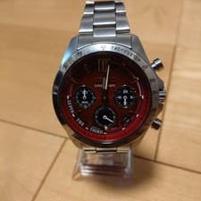 SEIKO Lupin the Third III Chronograph Watch 8T63 Red Japan