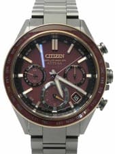 Citizen Attesa ACT Line Power of Antares GPS Solar Watch CC4056-62W Dark Red