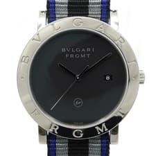 Bvlgari BB41BSF/FRGMNT Black Automatic 41mm Mens Watch Box Papers