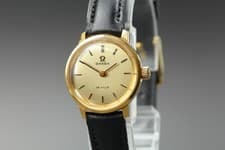 Vintage 1970s Omega DeVille Manual Wind Gold Dial Swiss Ref.515.007 [Near Mint]