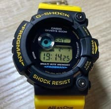Extremely Beautiful Condition Casio Frogman GW 204K G Shock with Back Cover Prot