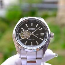 SEIKO Presage Sary 053 Automatic Watch Black Dial Excellent Condition