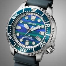 Citizen Promaster BN0167-09W Wristwatch Watch Blue Solar 8700 Limited Unused