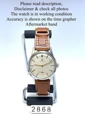 1962 Omega Ref. 14391-62 Manul 17 Jewels Cal 269 Watch In Good Working Condition