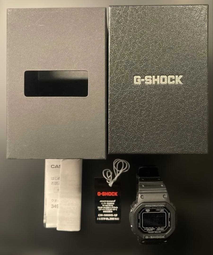 Casio G-Shock GW-5000HS-1JF Screw Back Very Good Condition